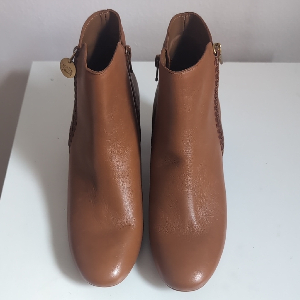 See By Chloe Tan Ankle Boots